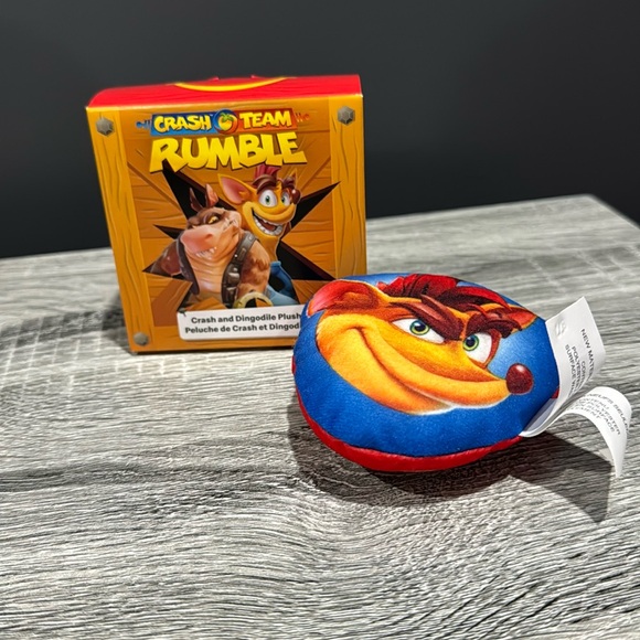 McDonald’s | Crash Team Rumble: Crash and Dingodile Plush (2023) - Picture 1 of 13
